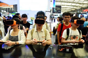VR“抢戏”ChinaJoy 内容为王成游戏厂商共识