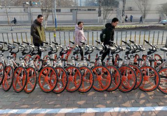 上海首推共用單車團體標準 欲約束“野蠻生長”
