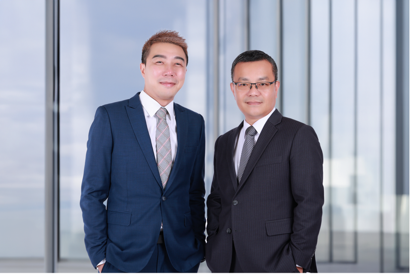從左至右： HKVAX聯合創始人兼營運總監霍兆樑和 HKVAX聯合創始人兼行政總裁吳煒樑博士