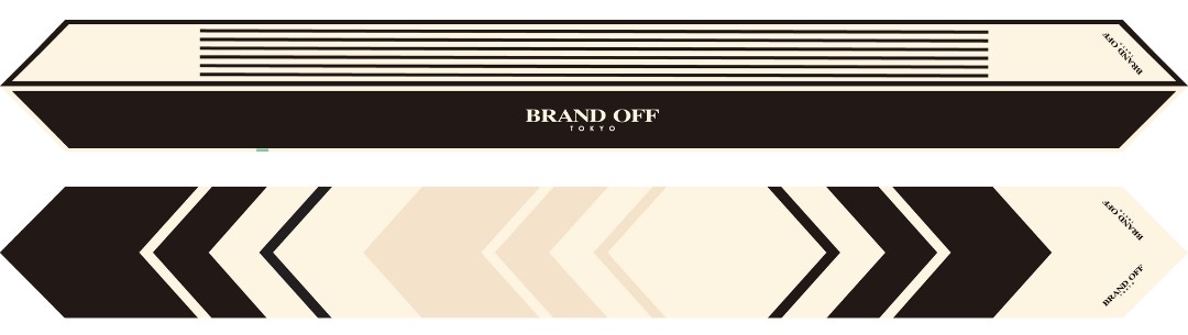 BRAND OFF精美絲巾